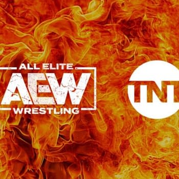 The official logo for AEW or All Elite Wrestling.