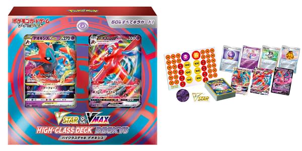 Pokémon TCG Reveals Deoxys VSTAR VMAX High Class Deck