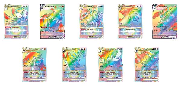 The Cards Of Pok Mon Tcg Astral Radiance Part Rainbow Pok Mon