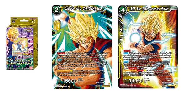 Dragon Ball Super Previews Power Absorbed Deck SS2 Goku