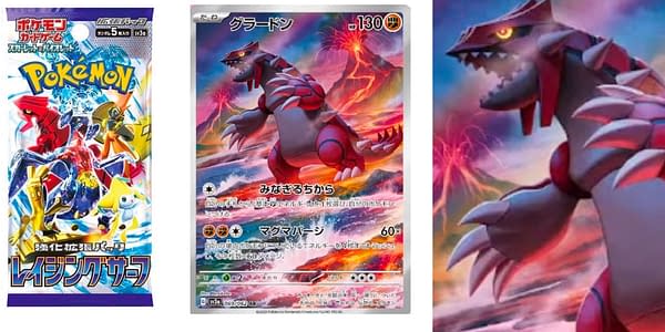 Pokémon TCG Japans Raging Surf Groudon Illustration Rare