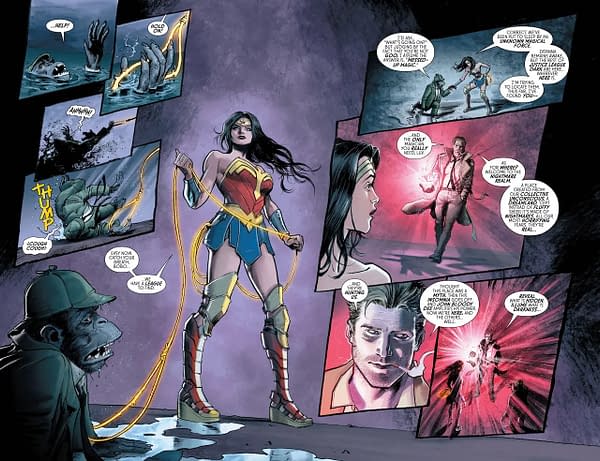 Knight Terrors Wonder Woman 1 Preview More Monkey Business