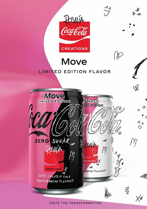 Coca Cola Creations Announces New Move Flavor Featuring Rosalía