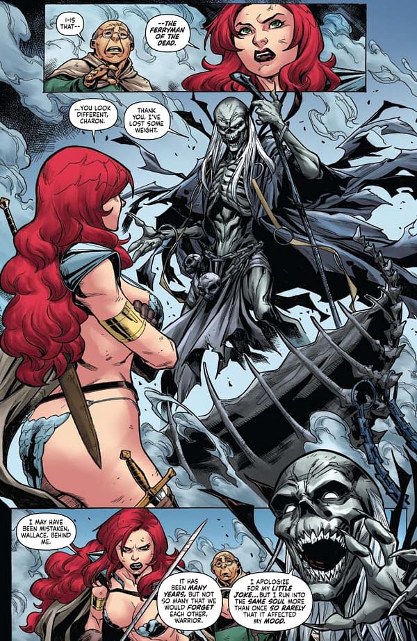 Writer S Commentary Erik Burnham Talks Red Sonja