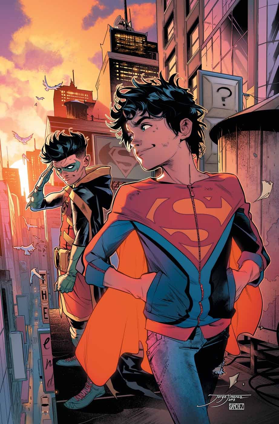 A Very New Look For The Super Sons In Jon Kent Adventures Of Superman