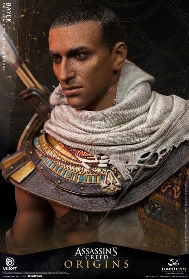 Assassins Creed Origins Bayek Lives With New Damtoys Figure