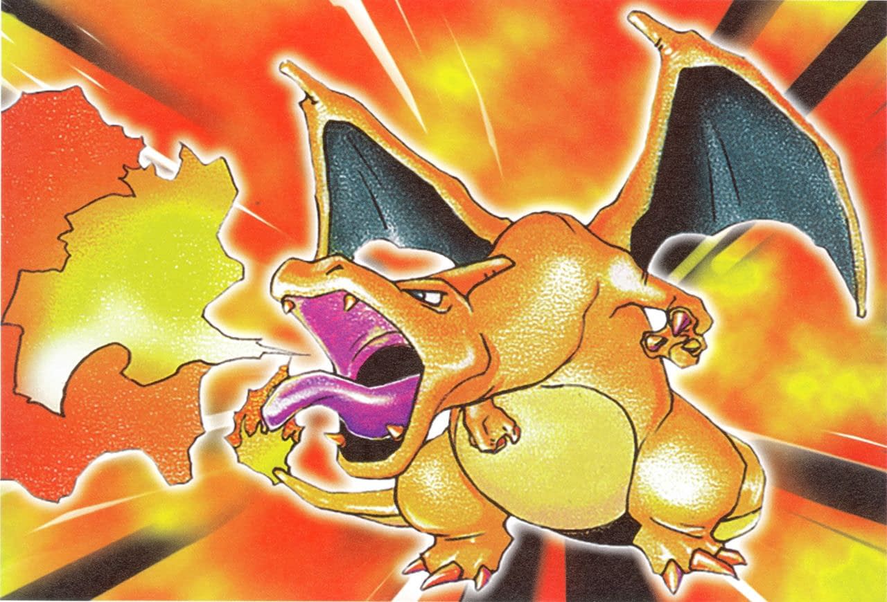 Rare First Edition Base Set Charizard Pok Mon Card On Auction