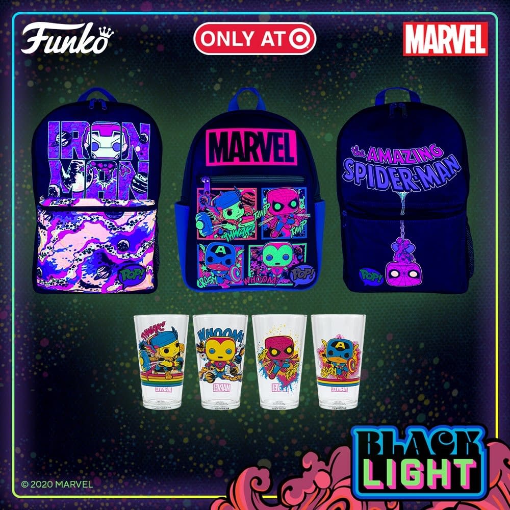 Funko Announces Marvel Black Light Series Exclusive To Target