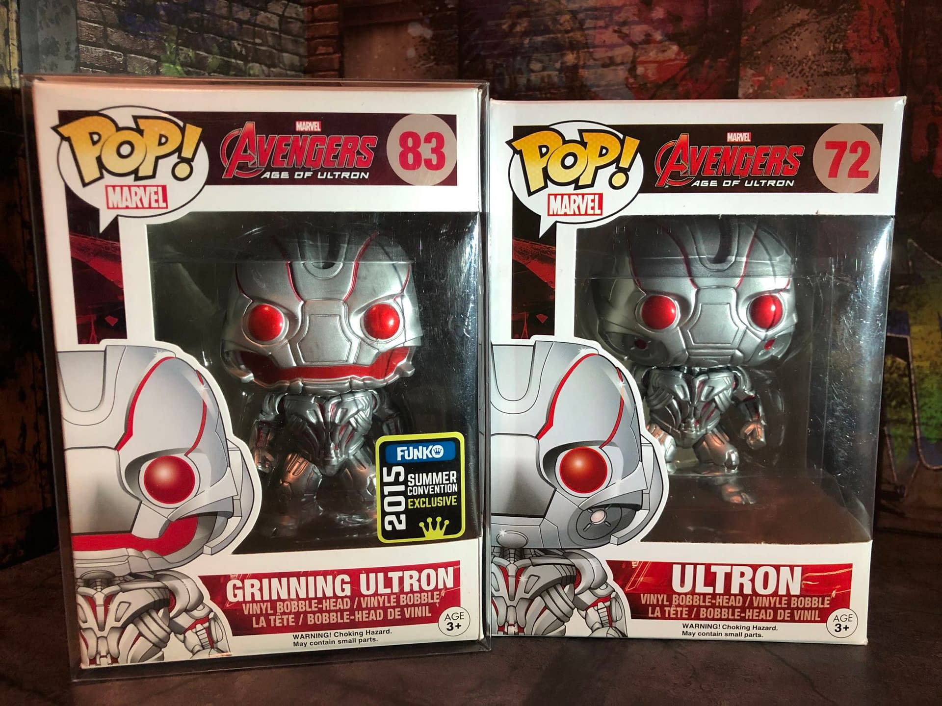 Funko MCU Avengers Age Of Ultron 2015 Exclusives