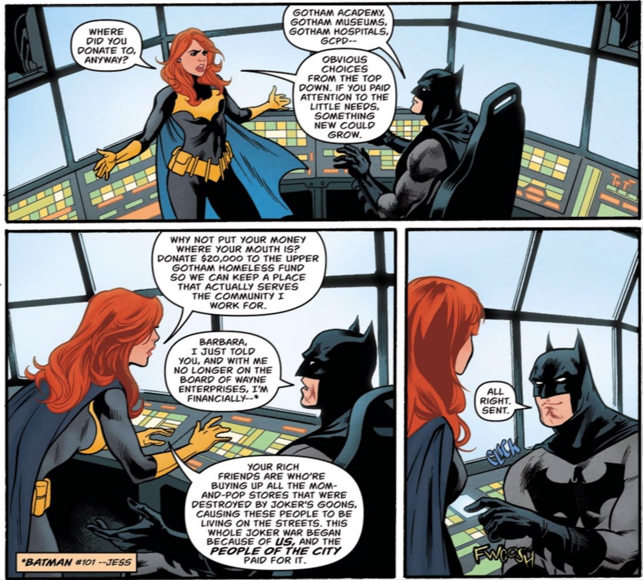 Barbara Gordon Heads To Washington For Batgirl Spoilers