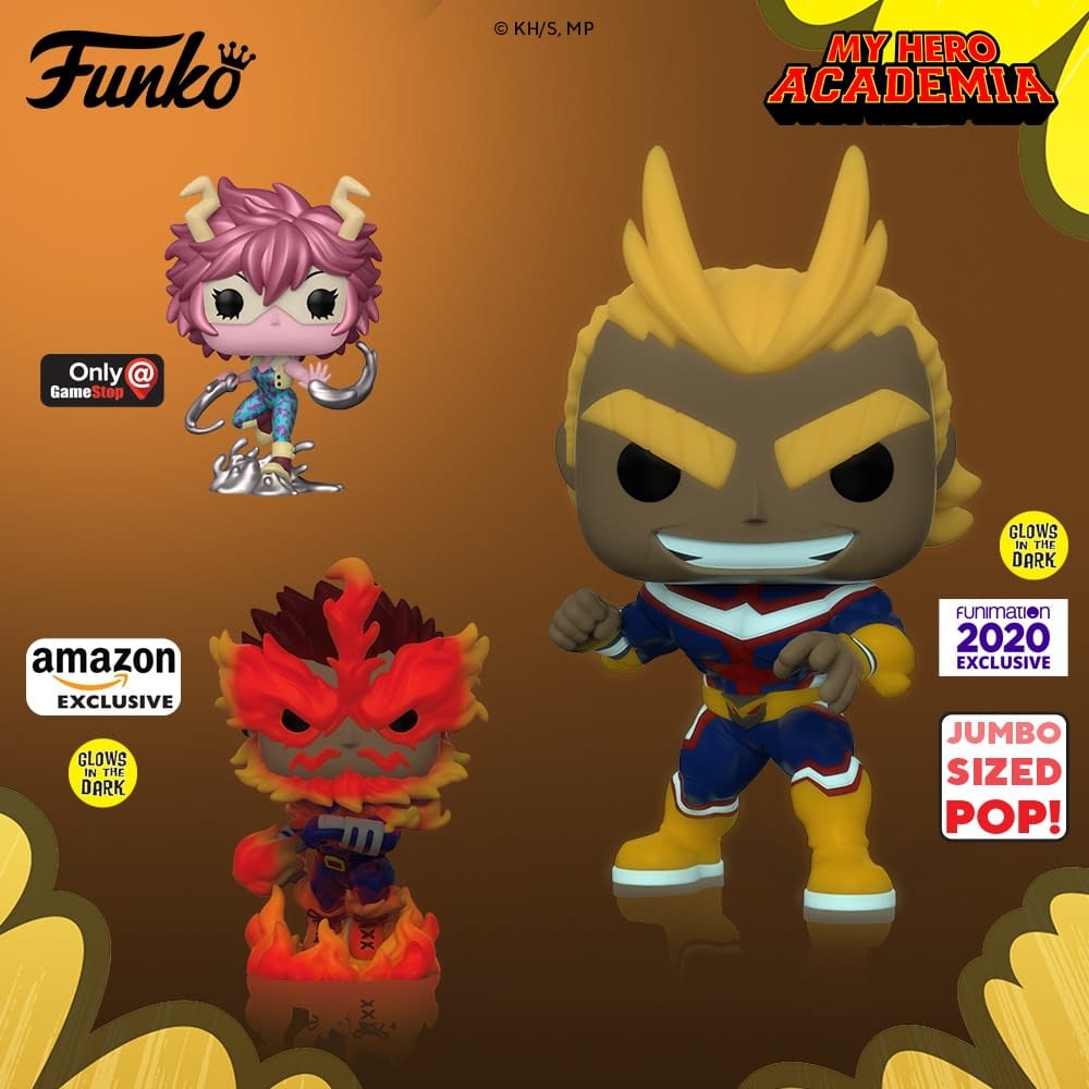 My Hero Academia Gets Heroic In New Wave Of Funko Pops