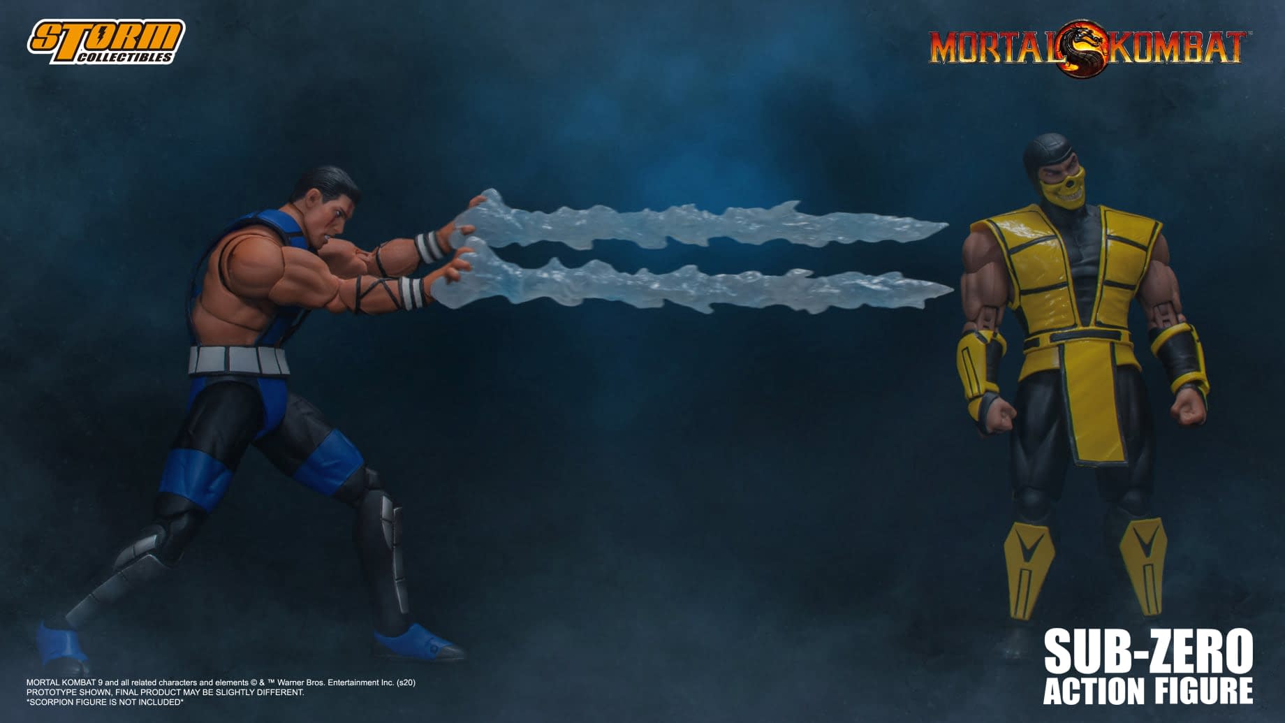 Mortal Kombat Sub Zero Is Unmasked With Storm Collectibles