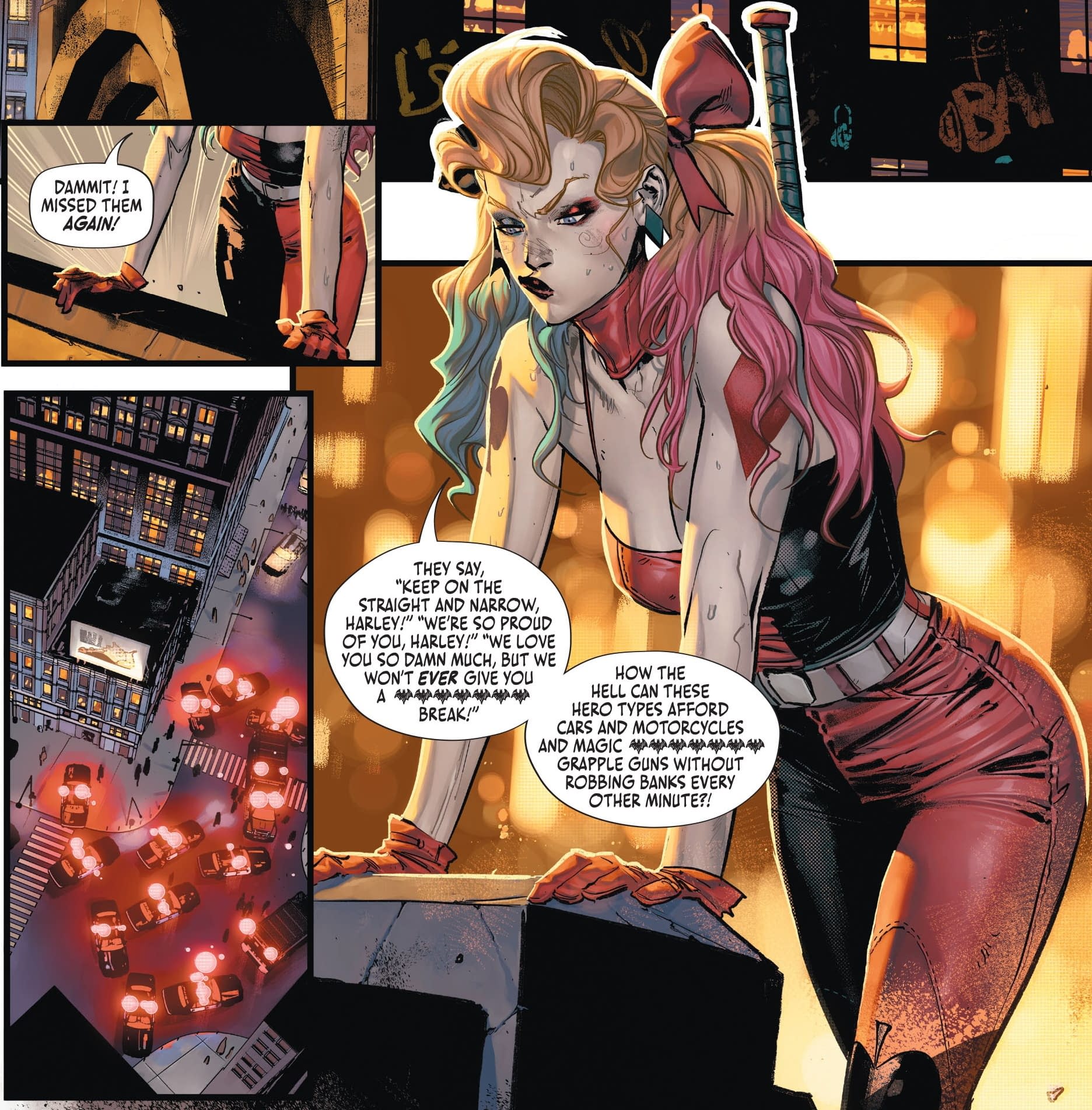 Harley Quinn Would Really Like To Get Paid By Batman Spoilers