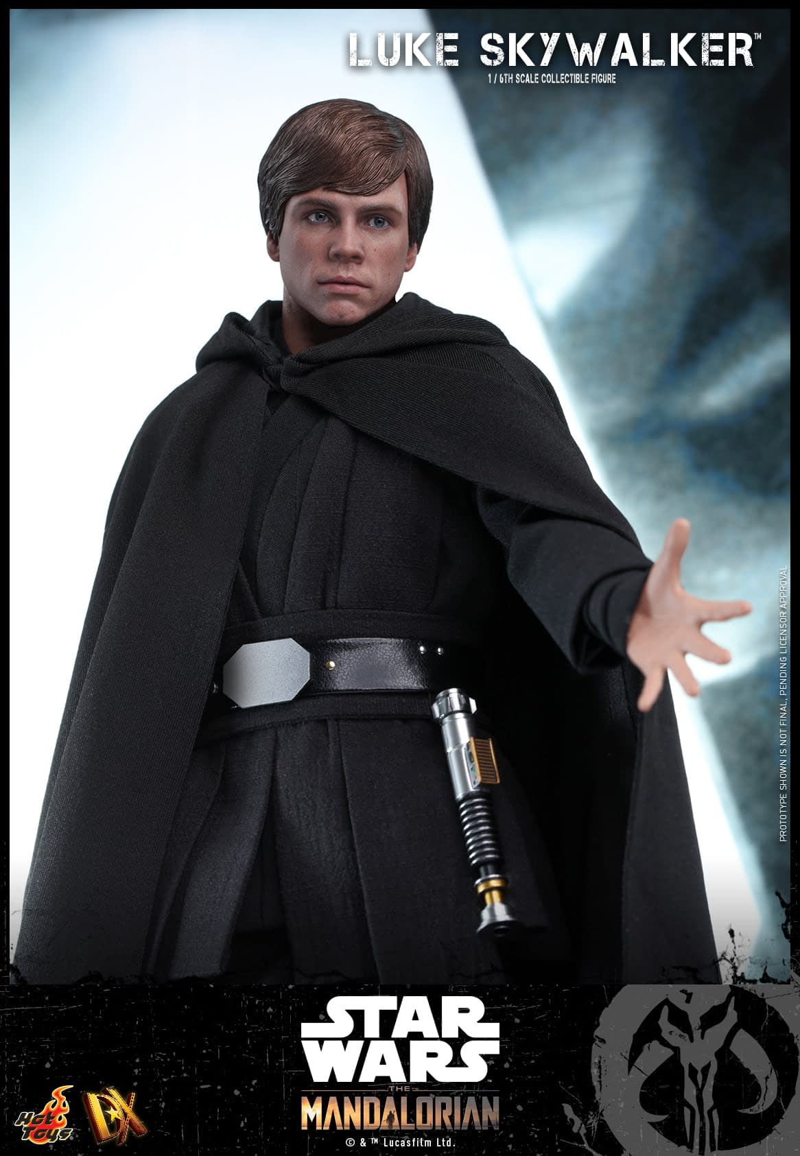 Star Wars The Mandalorian Luke Skywalker Comes To Hot Toys