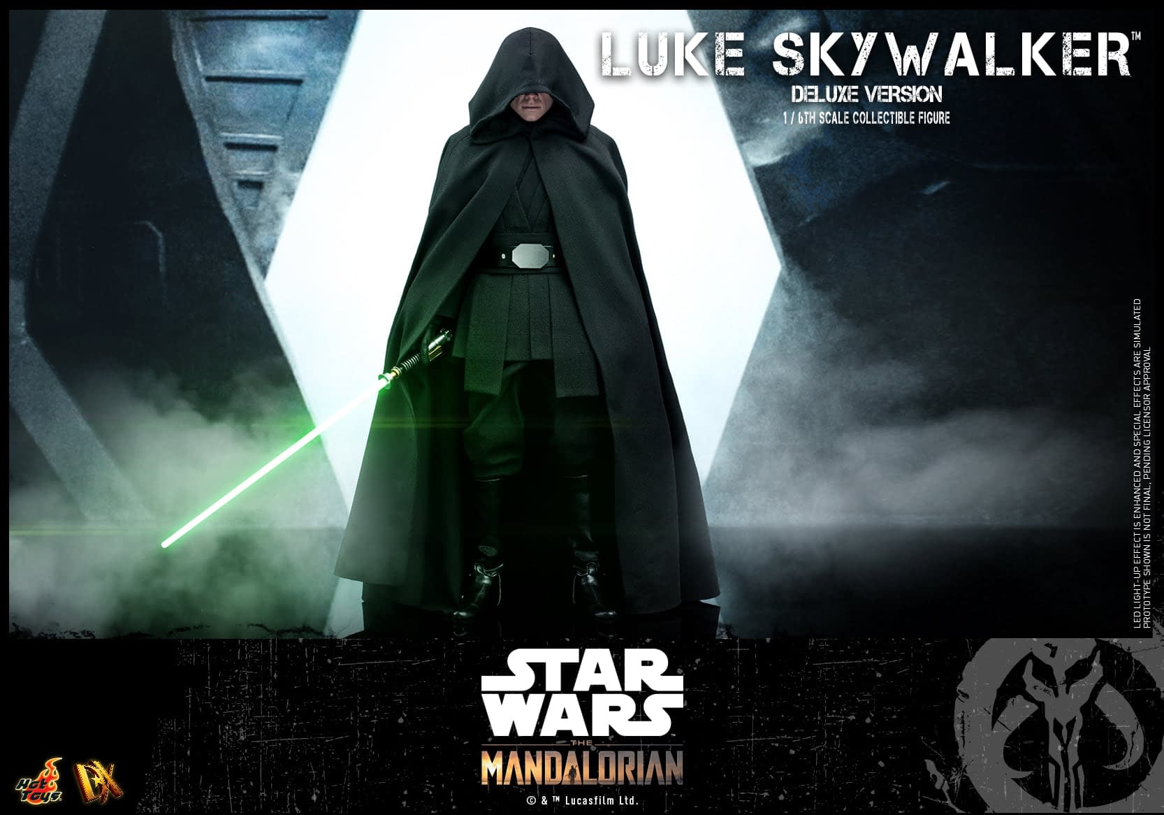 Star Wars The Mandalorian Luke Skywalker Comes To Hot Toys