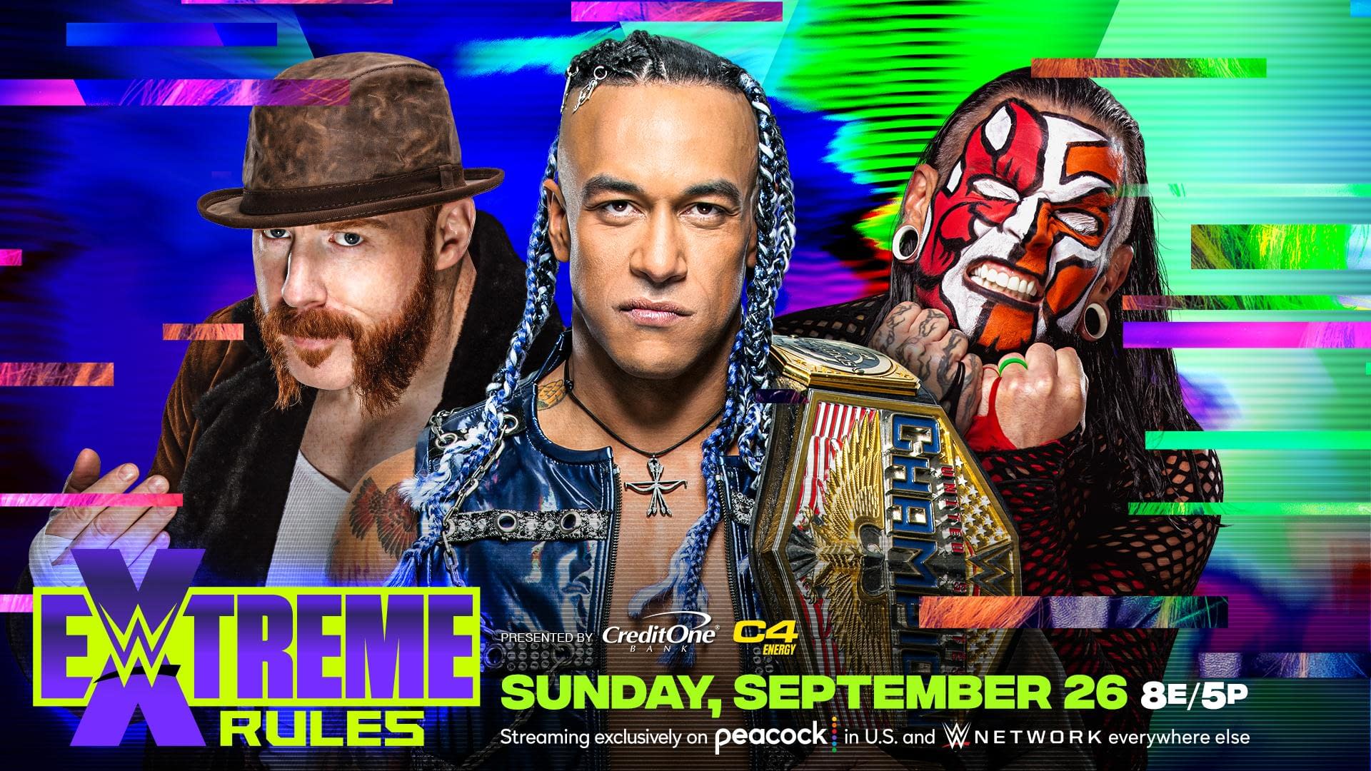 Reigns And Balor Get Hardcore Jeff Hardy Joins Extreme Rules Card
