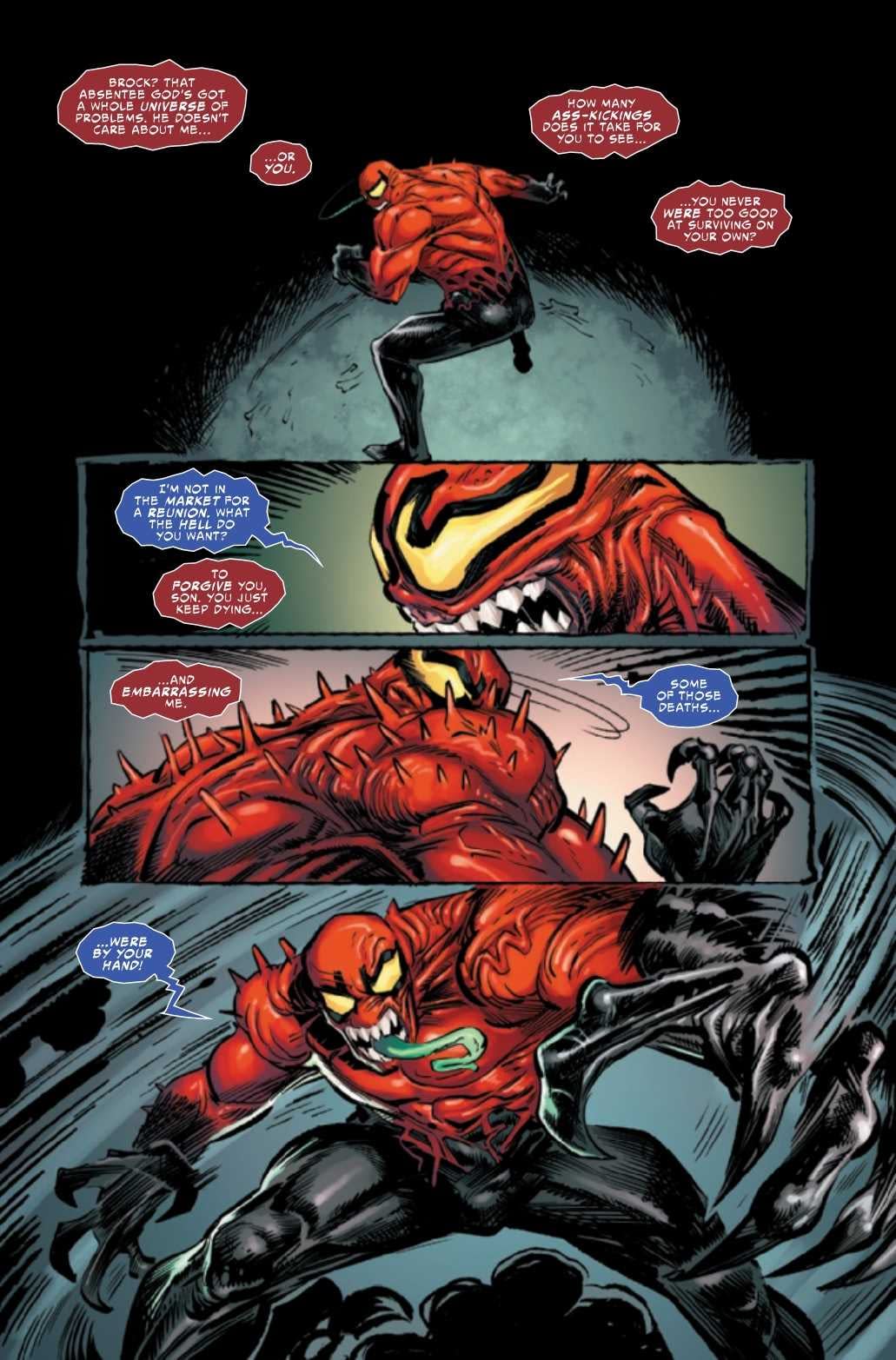 Extreme Carnage Toxin 1 Preview Another Symbiote One Shot