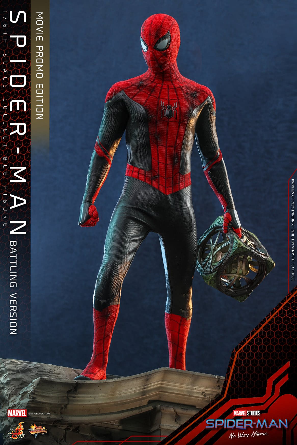 Hot Toys Reveals Spider Man No Way Home Movie Promo Figure