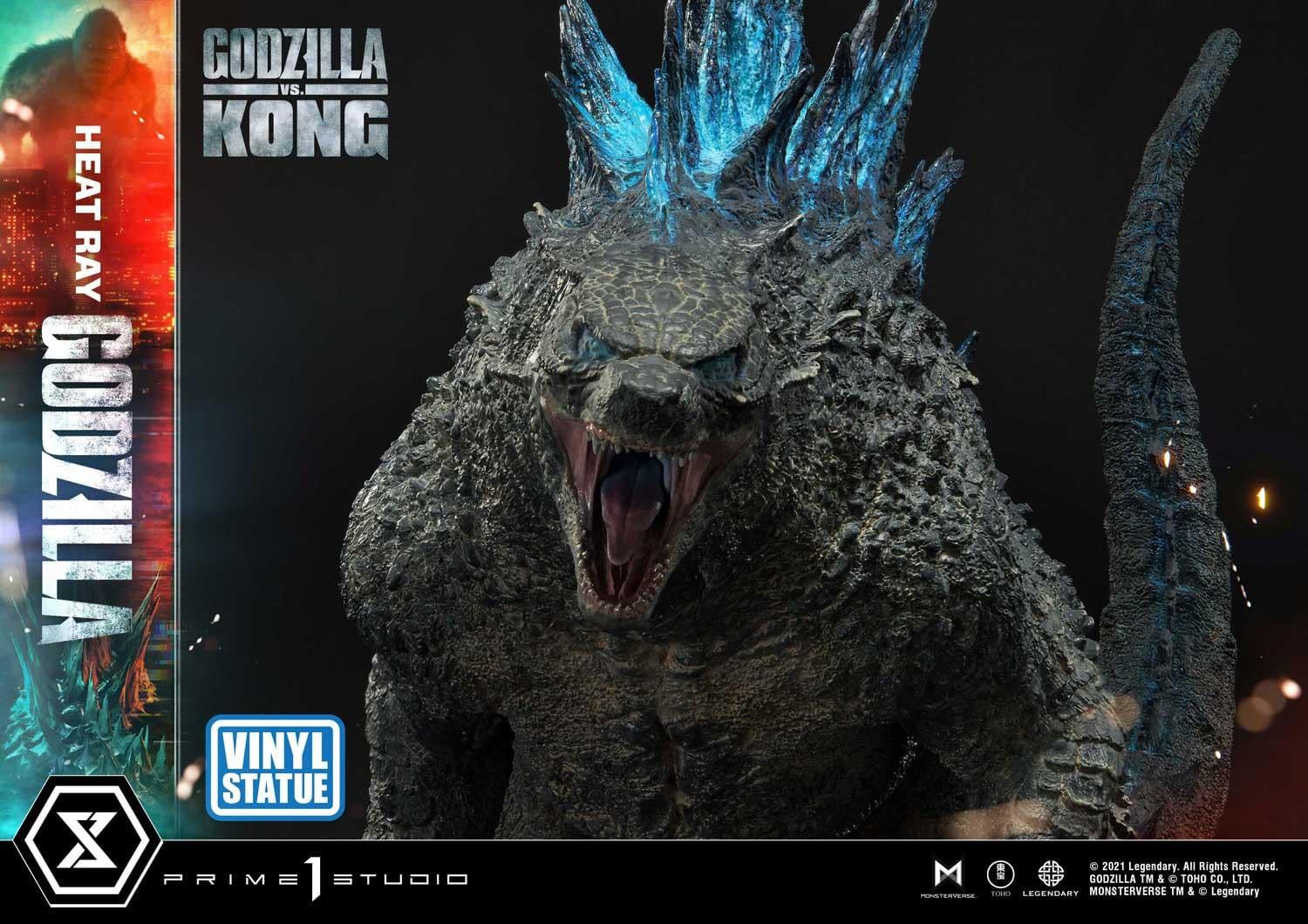 Prime Studio Reveals Masterline Godzilla Heat Ray Vinyl Statue