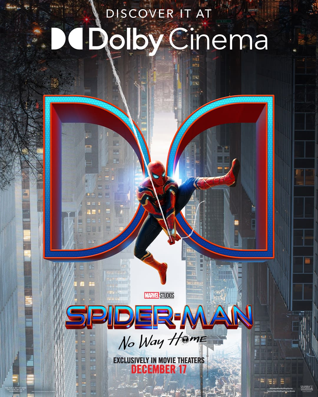 Spider Man No Way Home Dolby Cinema Poster Debuts