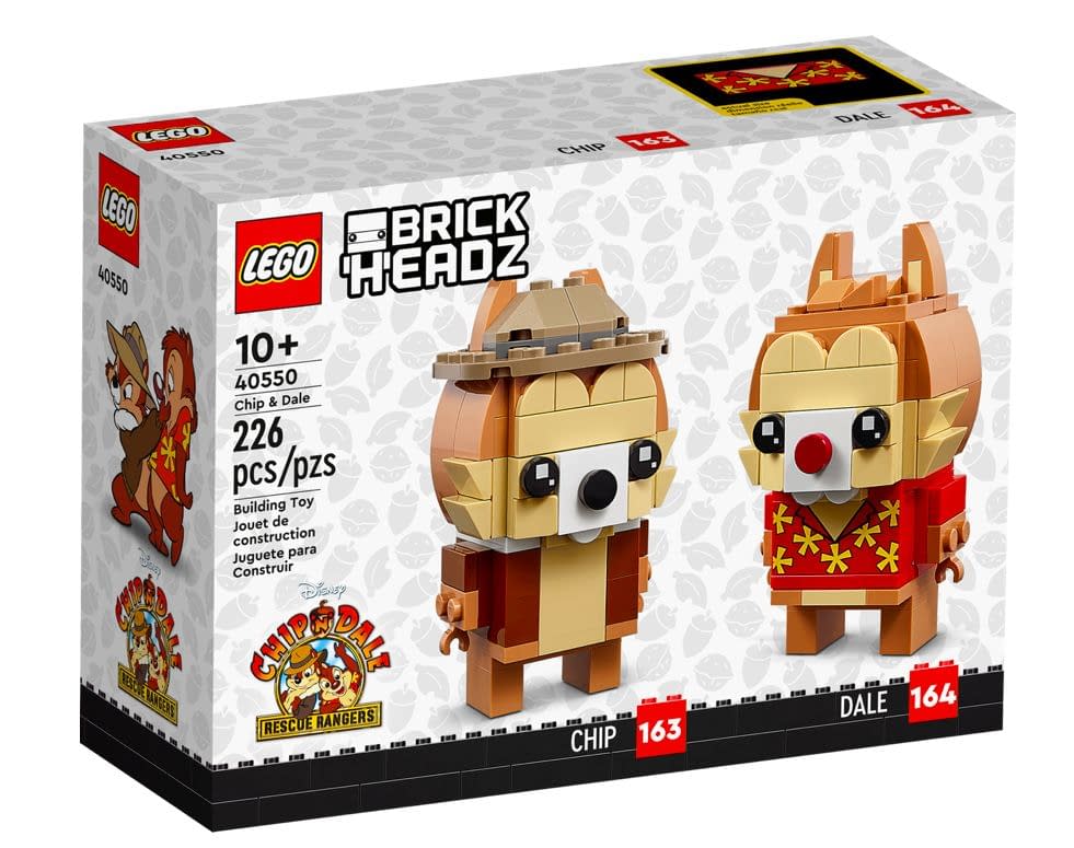 Disneys Chip N Dale Come To Lego With New Brickheadz Set