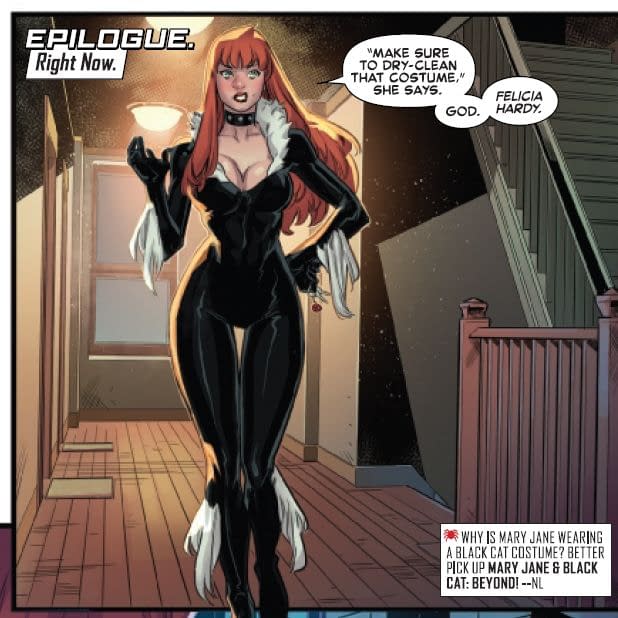 Will Mary Jane Wearing The Black Cat S Costume Be A Regular Thing