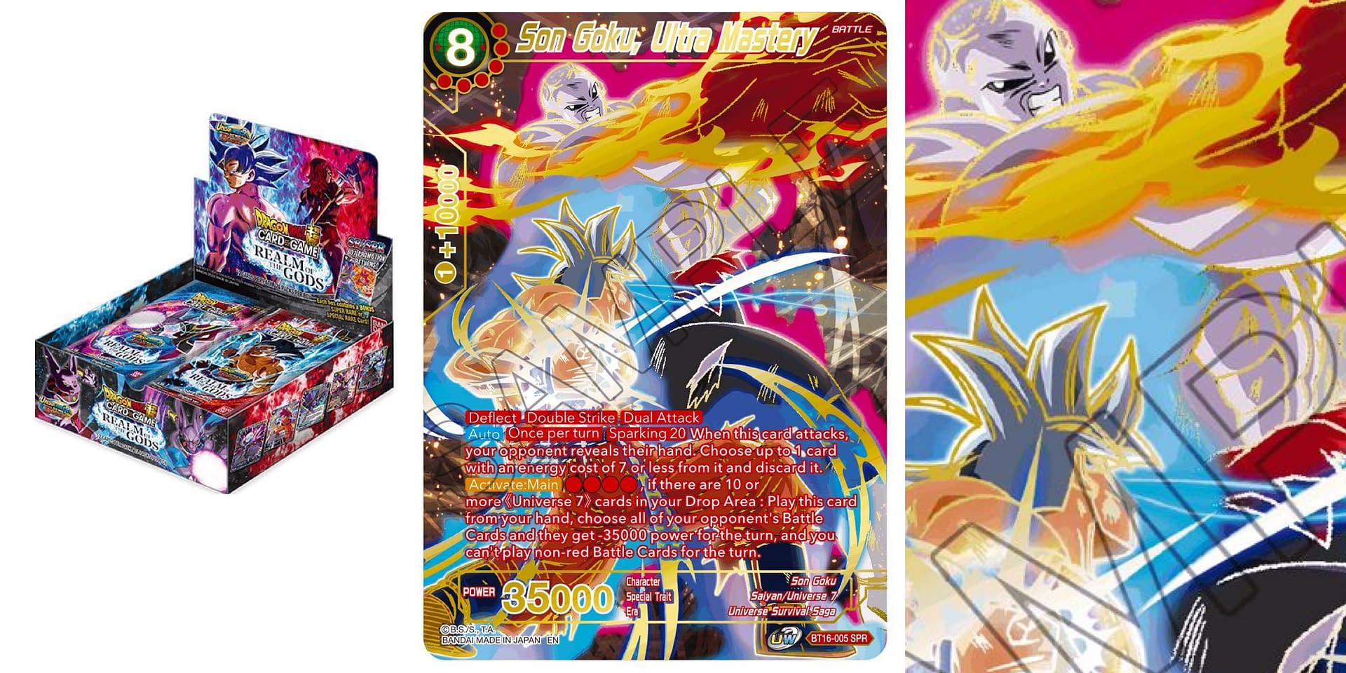 Dragon Ball Super Previews Realm Of The Gods Ultra Mastery Spr