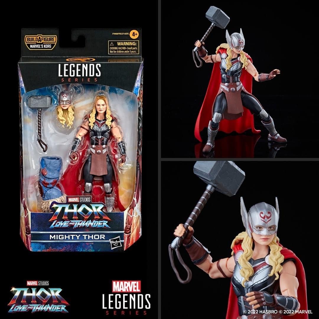 Thor Love And Thunder Marvel Legends Figures Officially Revealed