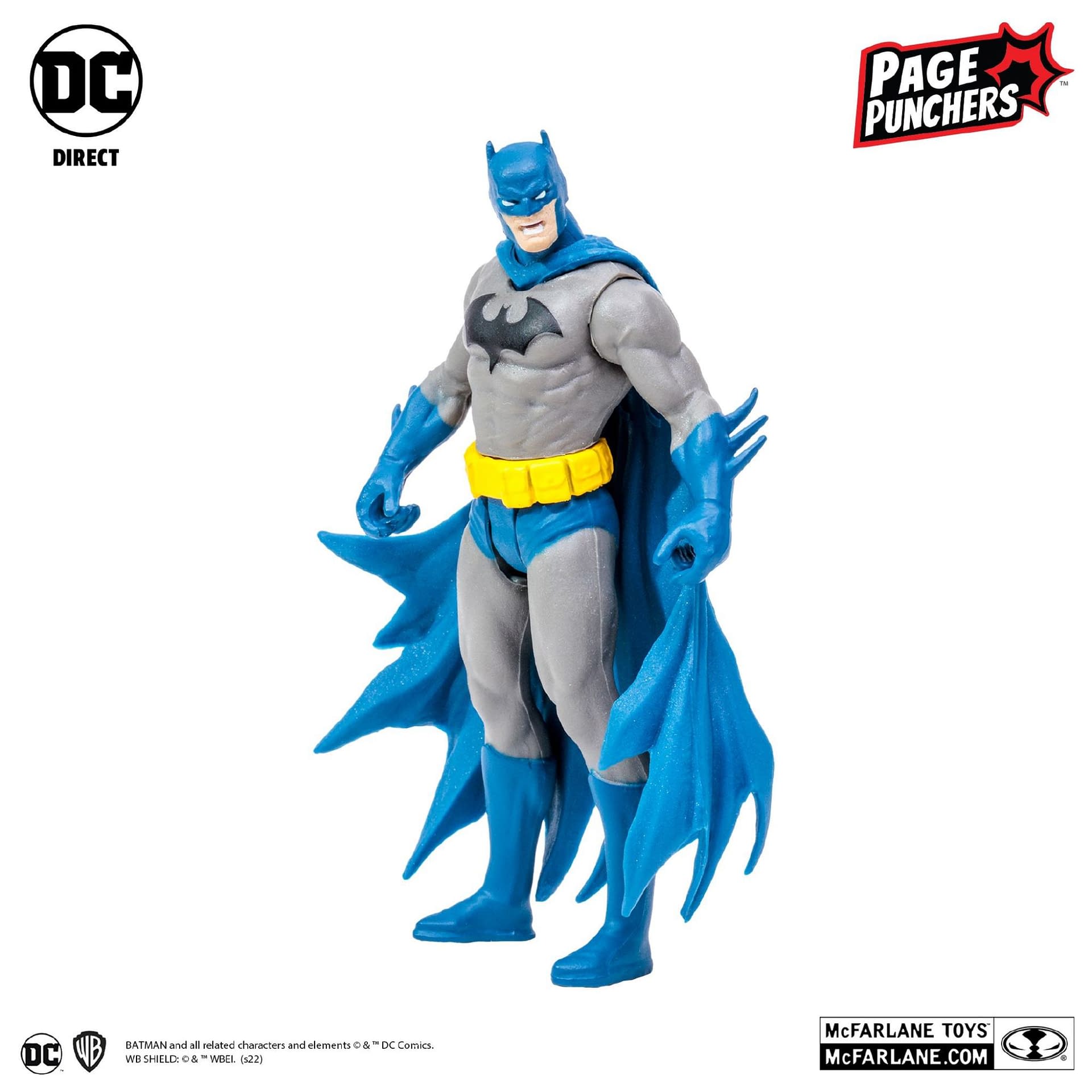 Mcfarlane Toys Announces Batman And Superman Comic Page Punchers