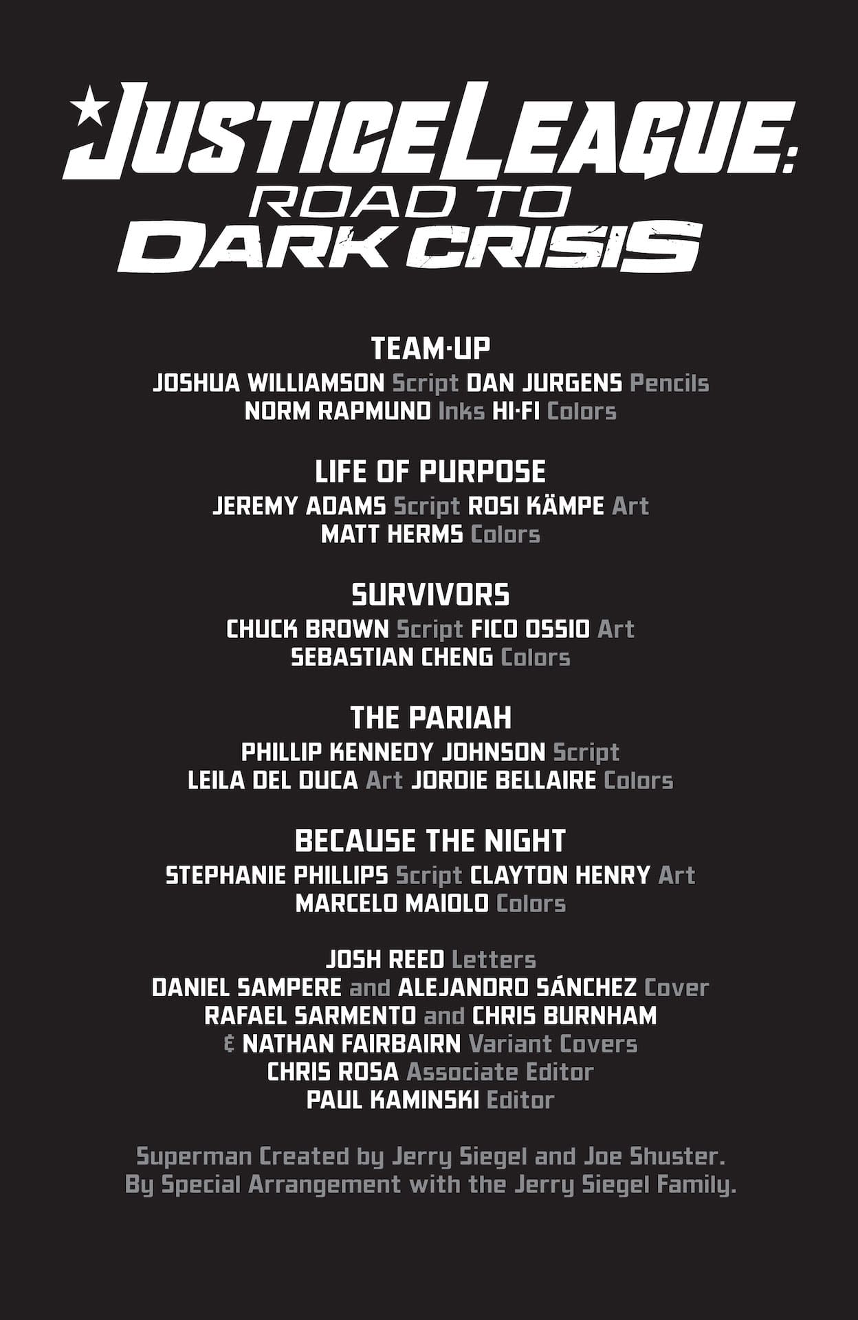 Justice League Road To Dark Crisis Preview Doubting Dick