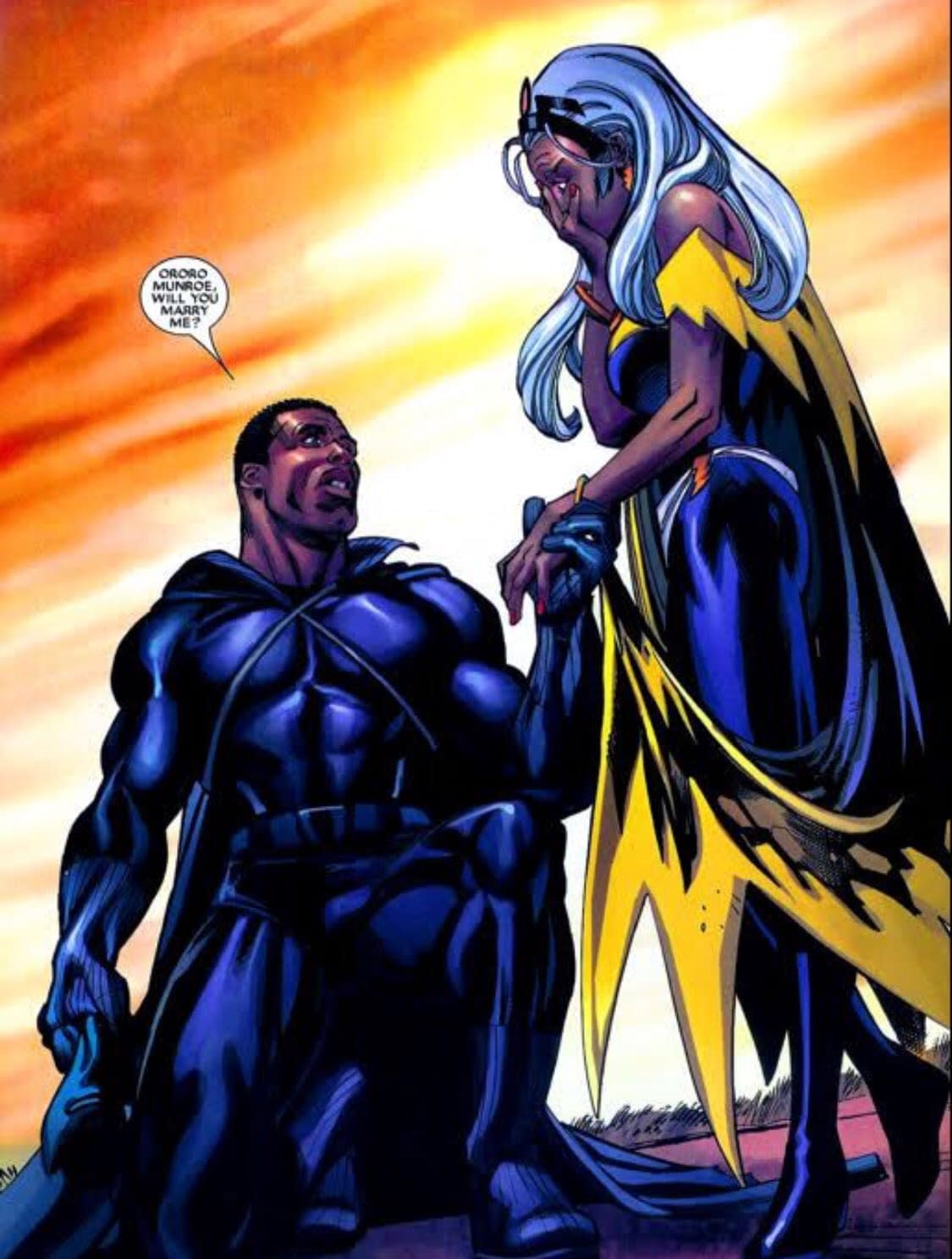 Ororo Munroe And Black Panther