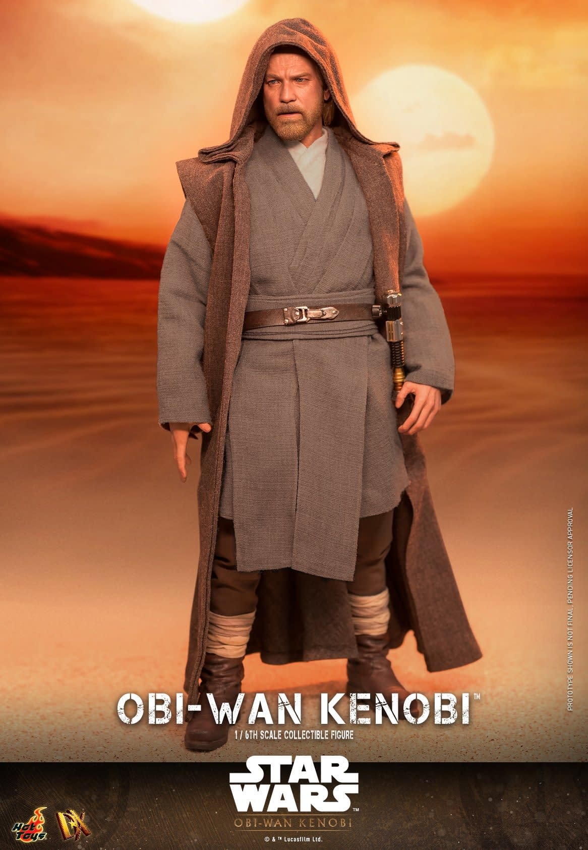 Obi Wan Kenobi Embraces The Force With New Scale Hot Toys Figure