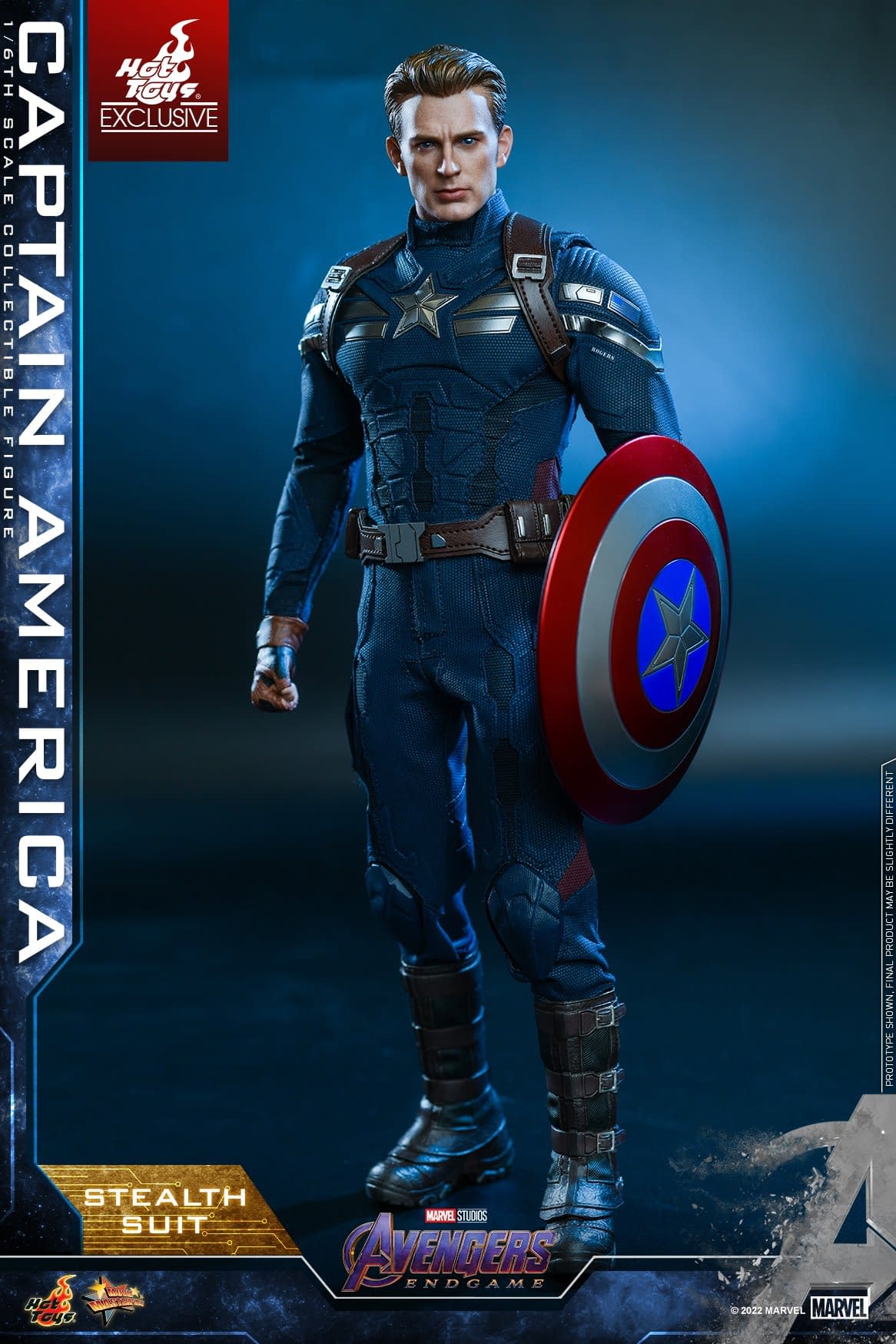 Marvel Avengers Endgame Captain America Scale Figure Hot Toys