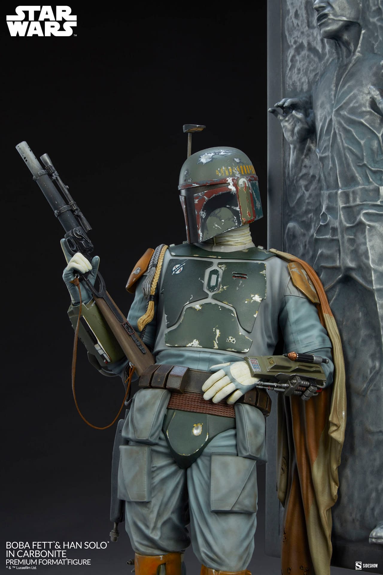 Boba Fett Claims His Carbonite Prize With Sideshow Collectibles