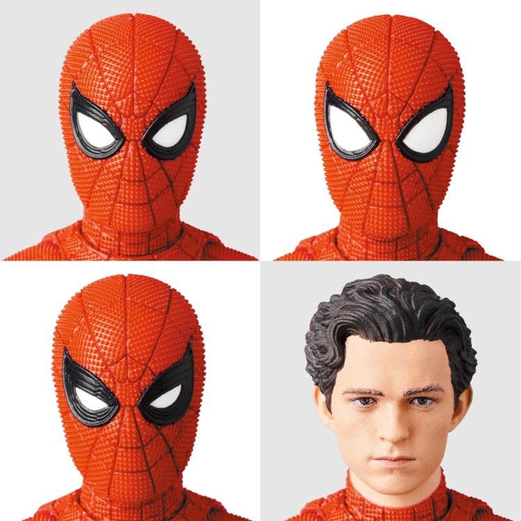 Spider Man Dons His Upgrade Suit From No Way Home With MAFEX