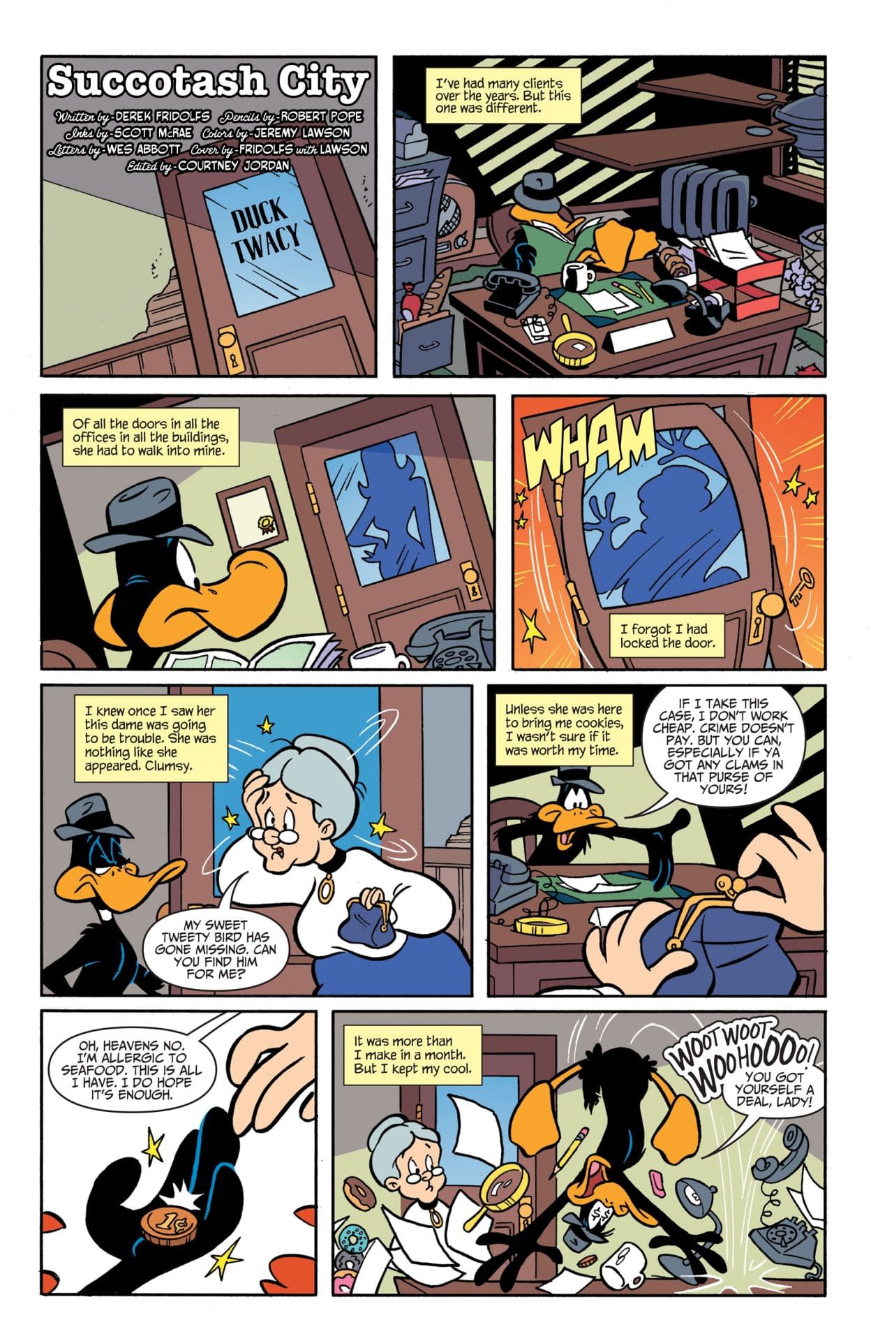 Looney Tunes Preview Hard Boiled Duck