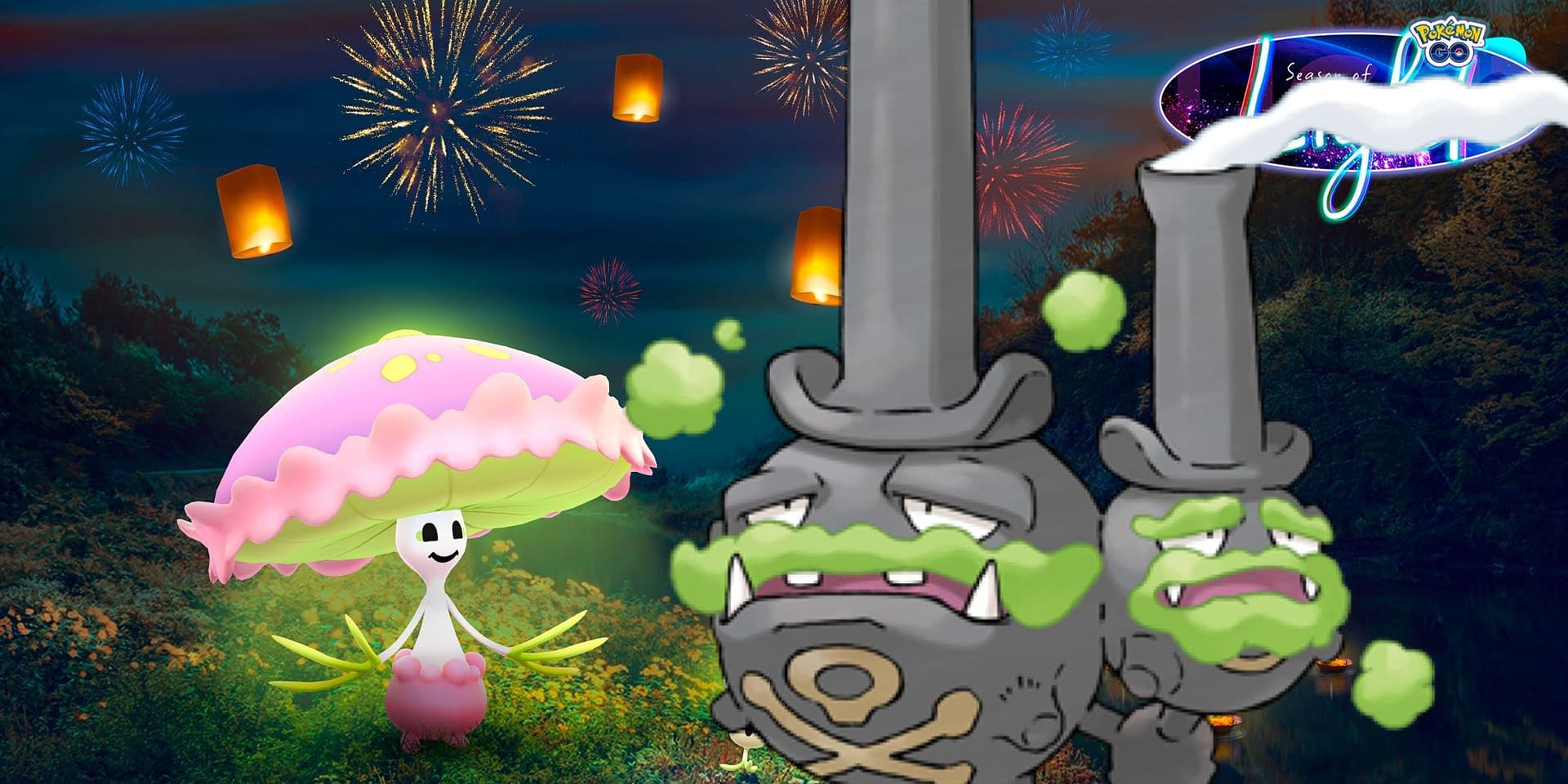 Galarian Weezing Raid Guide In Pok Mon Go Festival Of Lights