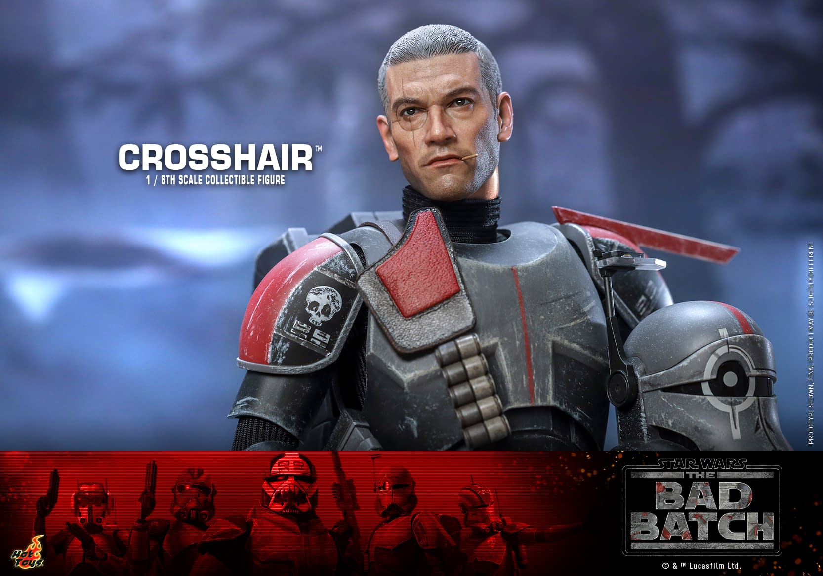 Star Wars The Bad Batch Crosshair Takes His Shot With Hot Toys