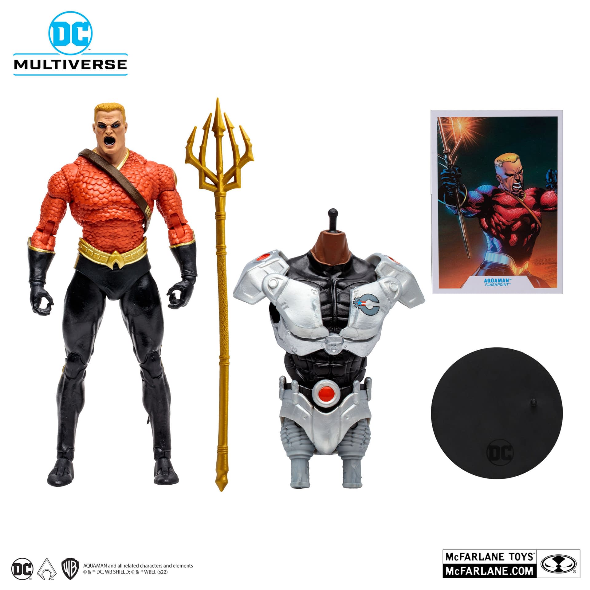 McFarlane Kicks Off DC Comics Flashpoint BAF Wave With Aquaman