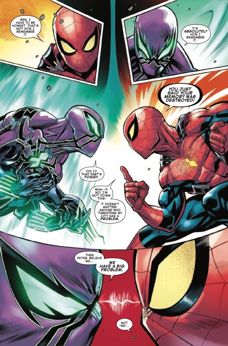 Amazing Spider Man 16 Preview Memory Issues