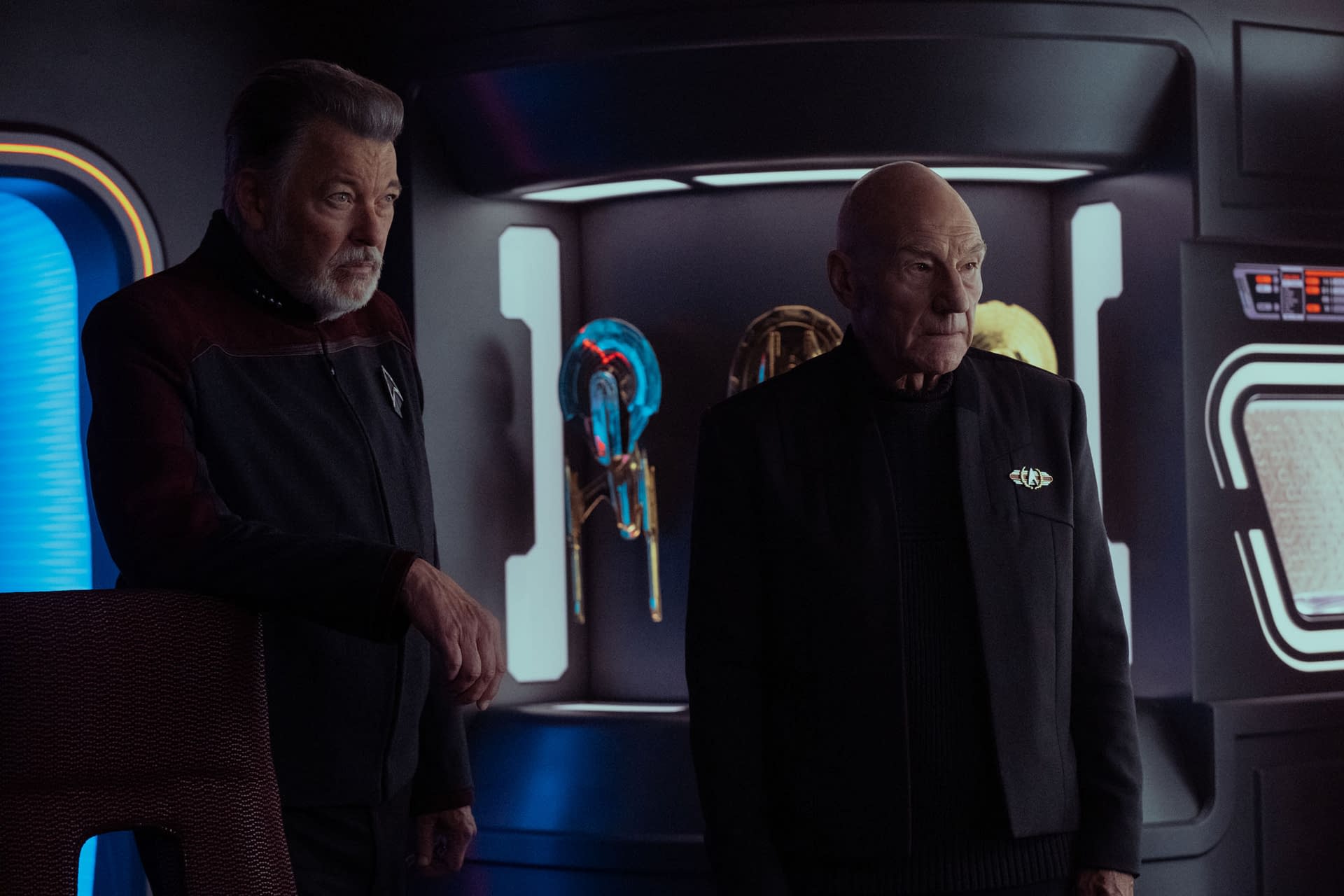 Star Trek Picard Season 3 Key Art Michael Dorn On Worf S Return