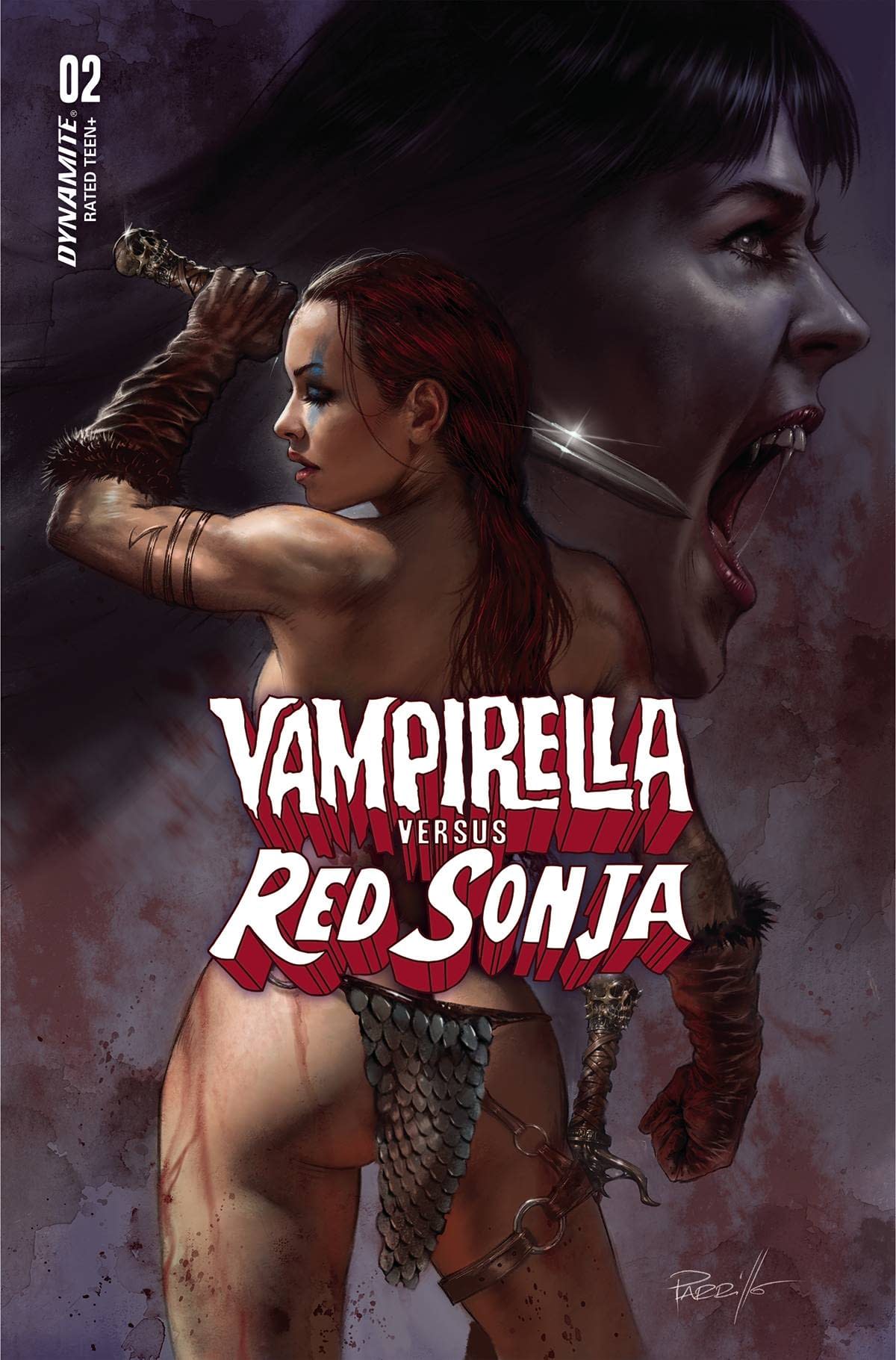 Vampirella Vs Red Sonja Preview Of Course He S Serious