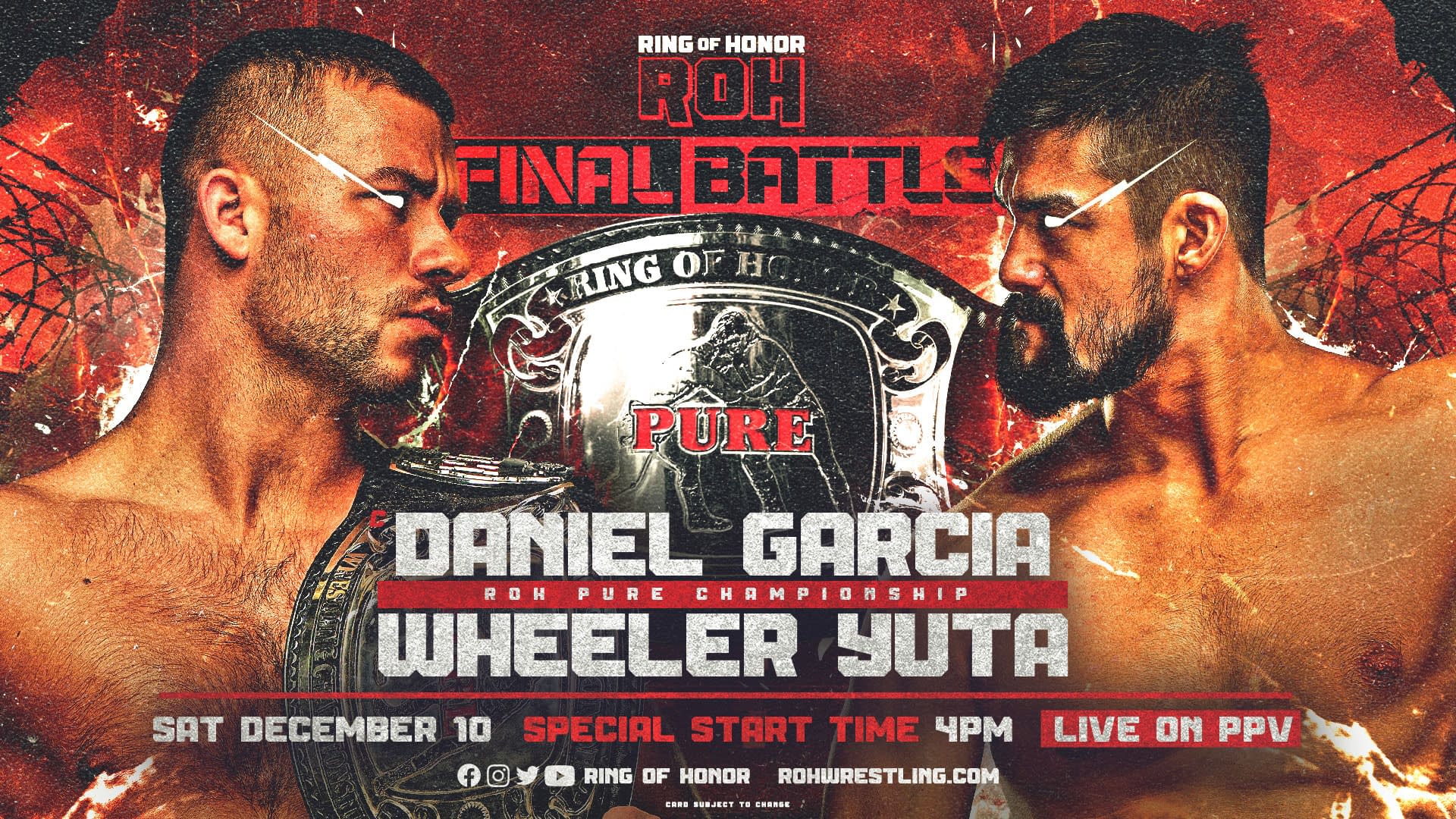 Roh Final Battle Full Card Start Time And How To Watch Today S Ppv