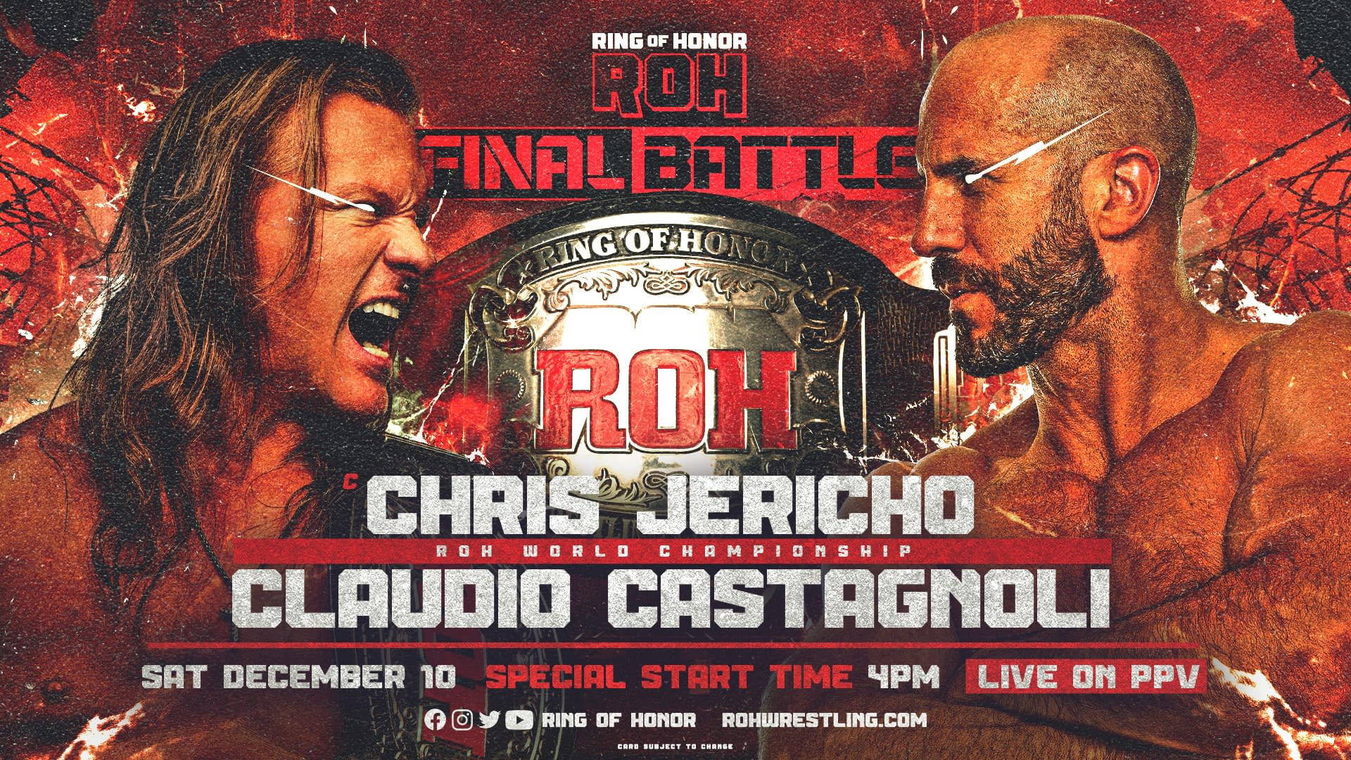 ROH Final Battle Full Card Start Time And How To Watch Today S PPV