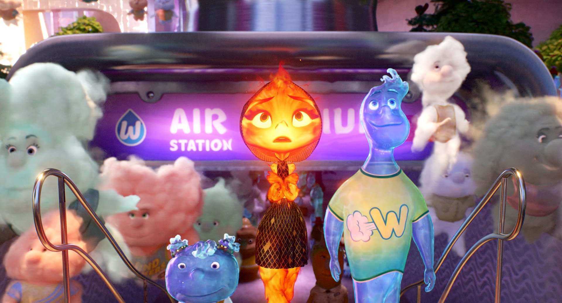 More Hq Images From Pixar S Elemental Spotlight Our Opposite Duo