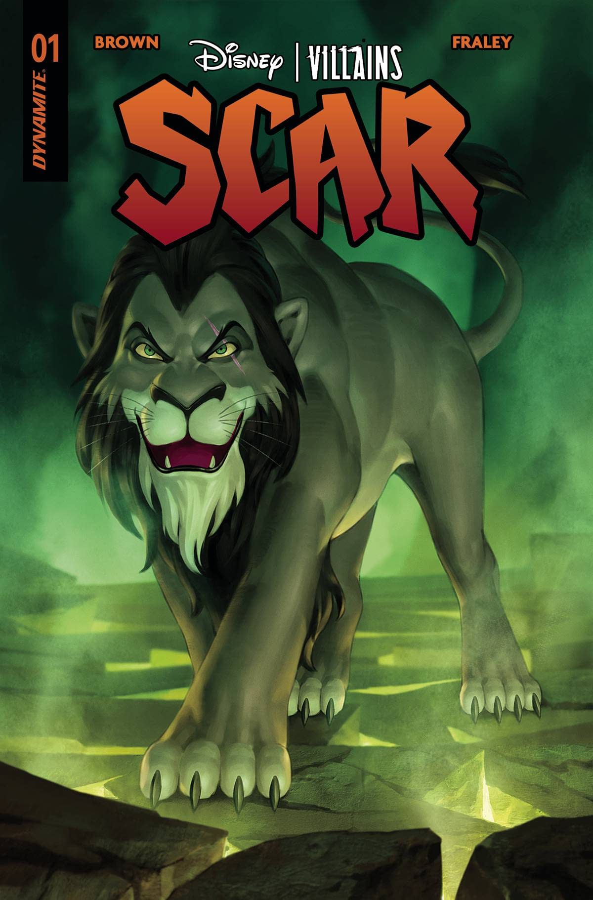 The Lion King S Scar Gets His Own Disney Villains Comic From Dynamite