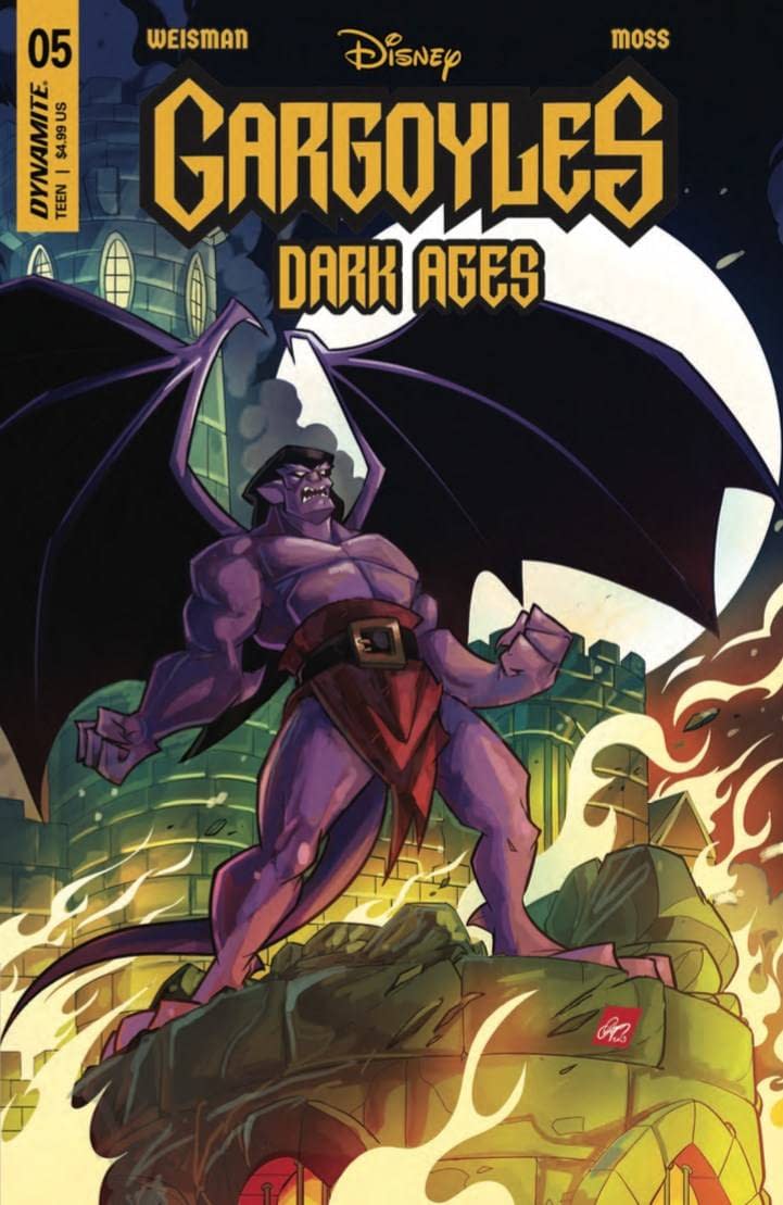 Gargoyles Dark Ages 5 Preview Dragon Drama Ensues