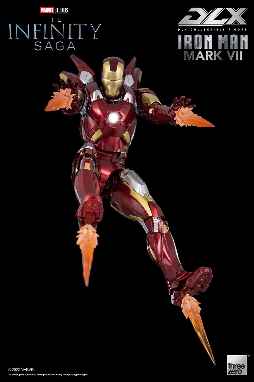 Enhance Your Iron Man Hall Of Armor With Threezeros Mark Dlx Figure