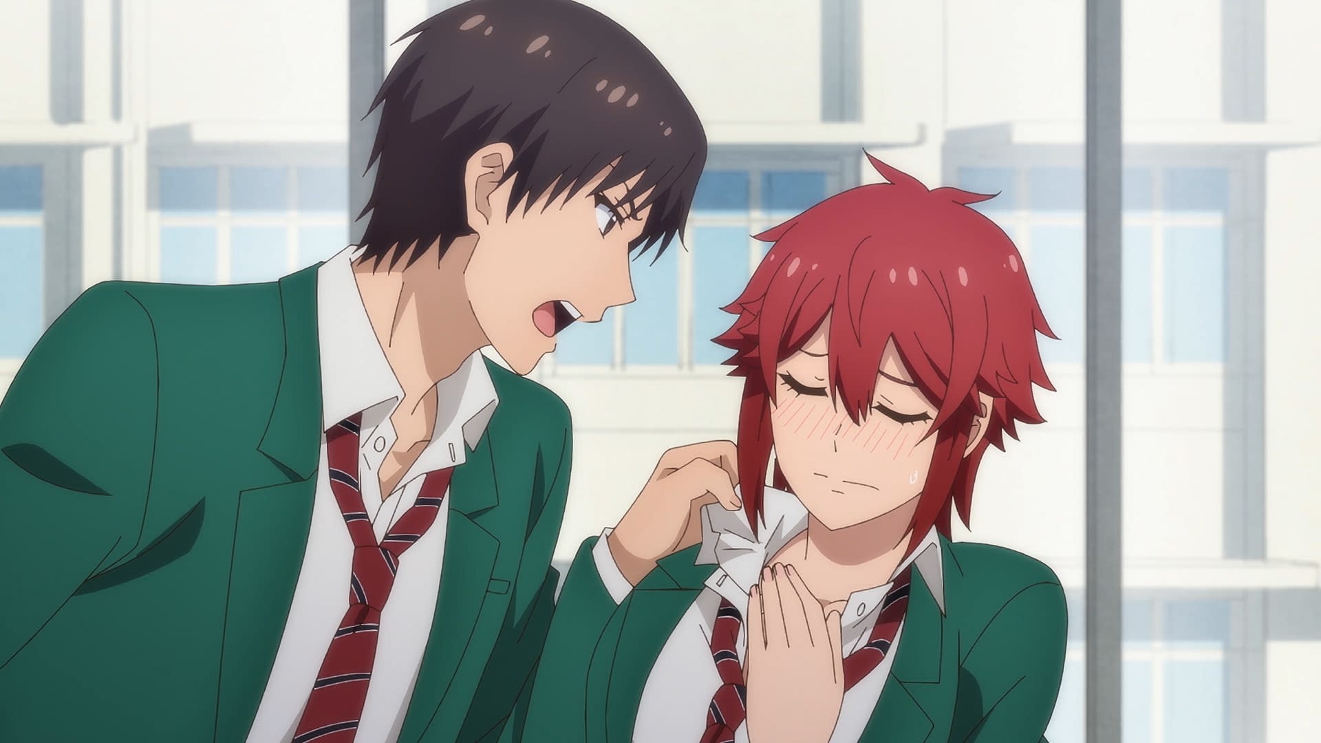 Tomo Chan Is A Girl Proves Awkward Bid Anime Teen Romantic Comedy