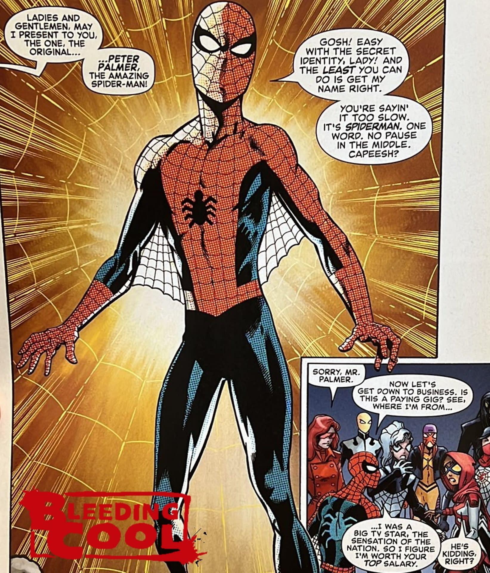 The Spider Man With Dots For Eyes Gets His Own Spider Verse Version